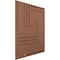 Ekena Millwork 19 5/8in. W x 19 5/8in. H Geometric EnduraWall Decorative 3D Wall Panel Covers 2.67 Sq. Ft. WP20X20GMCAC - alternate 4